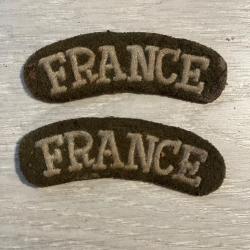 une paire de bananes de troupe division fran&ccedil;aise ww2