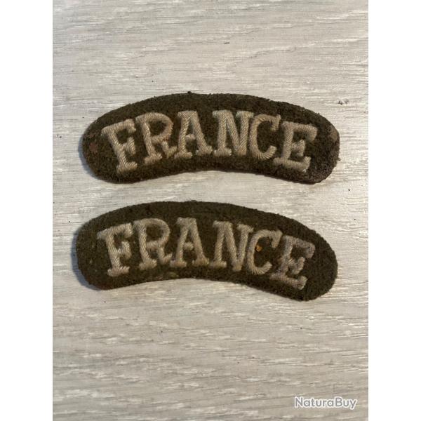 une paire de bananes de troupe division fran�aise ww2