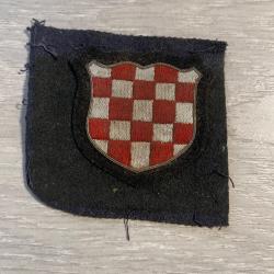 un insigne de cadre collaborateur croate ww2