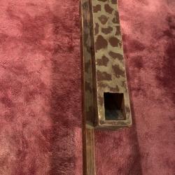 P&eacute;riscope Allemand WW1 de Tranch&eacute;e. P&eacute;riscope en bois camoufl&eacute;.