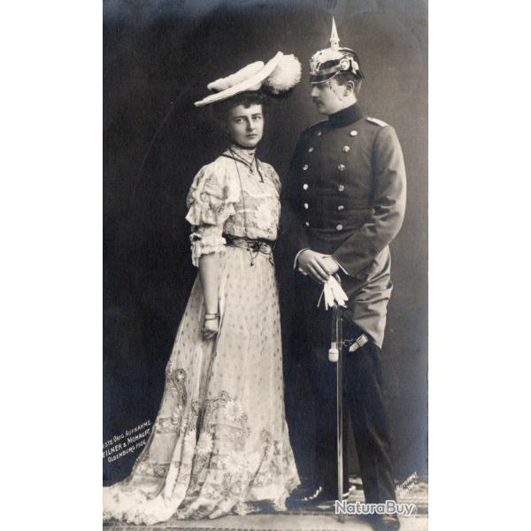 CPA -Photo -couple  Soldats Allemand -N�7195