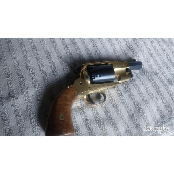 Revolver Pietta Remington 1858 Ace (canon 3 pouces, snubnose) CUSTOM