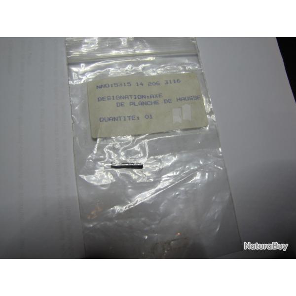 AXE de plaNchette de hausse MAS 36 Neuf de stock