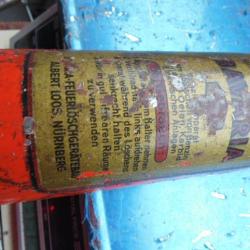 extincteur Allemand seconde guerre ww2