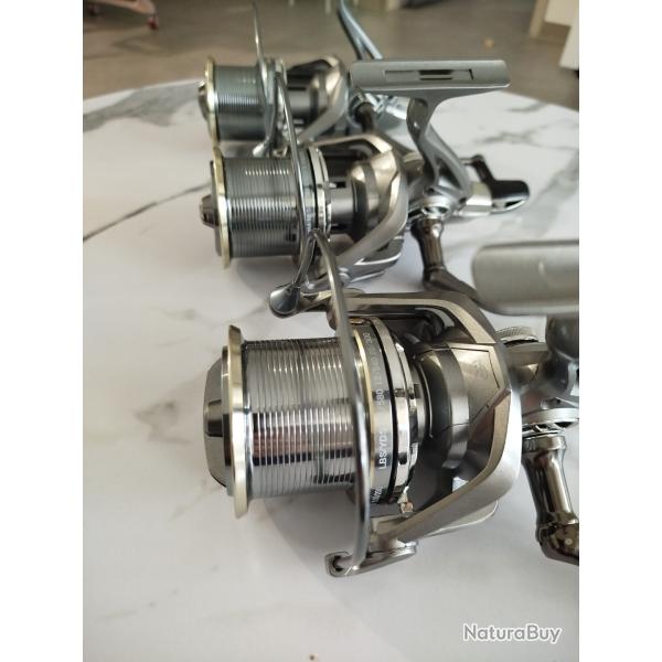 Lot de 3 moulinets surfcasing 10000