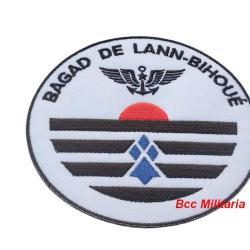 Patch brod&eacute; Bagad de LANN-BIHOUE (blanc)