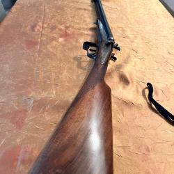 Superbe fusil cal 20 &agrave; chiens cat D