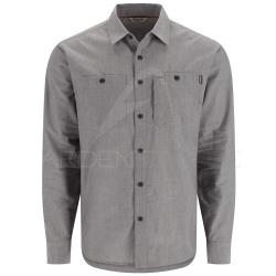 Chemise SIMMS Cutbank Chambray Cinder Chambray XXXL