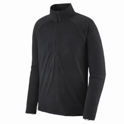 sous v&ecirc;tement PATAGONIA Men s Capilene Midweight Zip Neck black