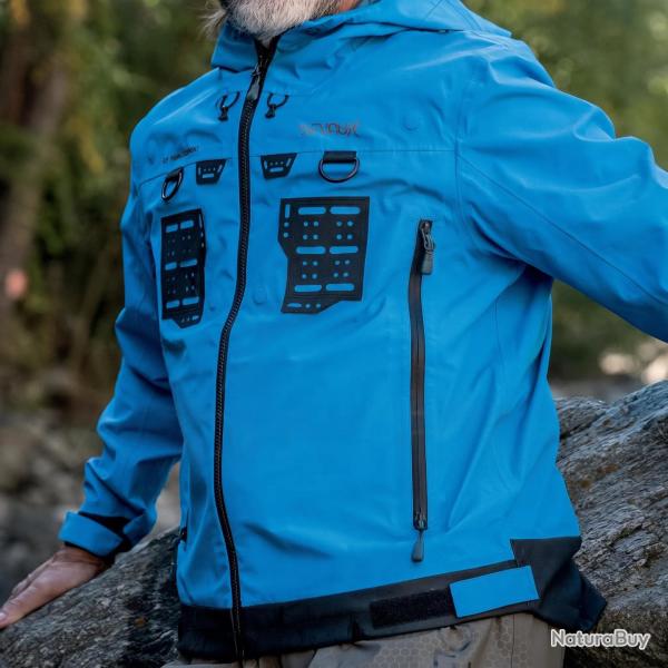 Veste DEVAUX INFLY BLEU