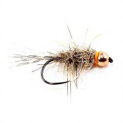 Mouche DEVAUX Nymphe bille tungst&egrave;ne JBNT 53-C (par 3) H12