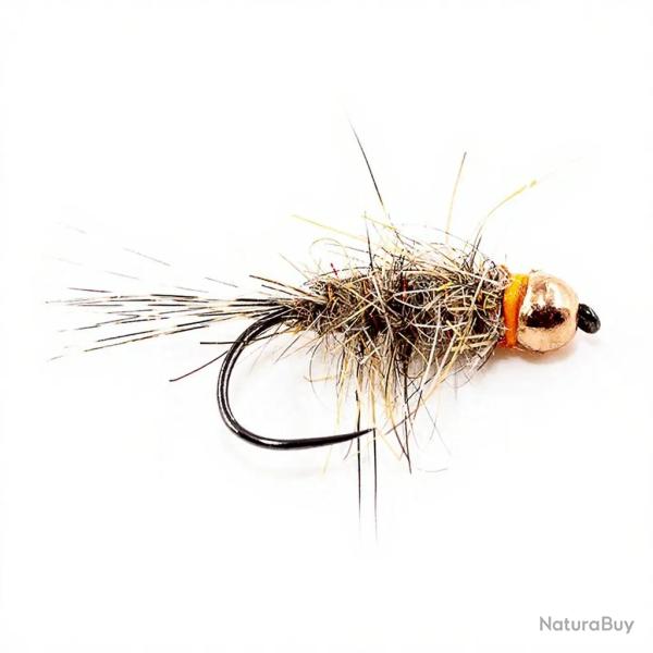 Mouche DEVAUX Nymphe bille tungst�ne JBNT 53-C (par 3) H16