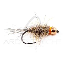 Mouche DEVAUX Nymphe bille tungst&egrave;ne JBNT 53-C (par 3) H18