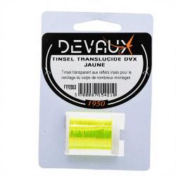 Tinsel translucide DEVAUX Jaune