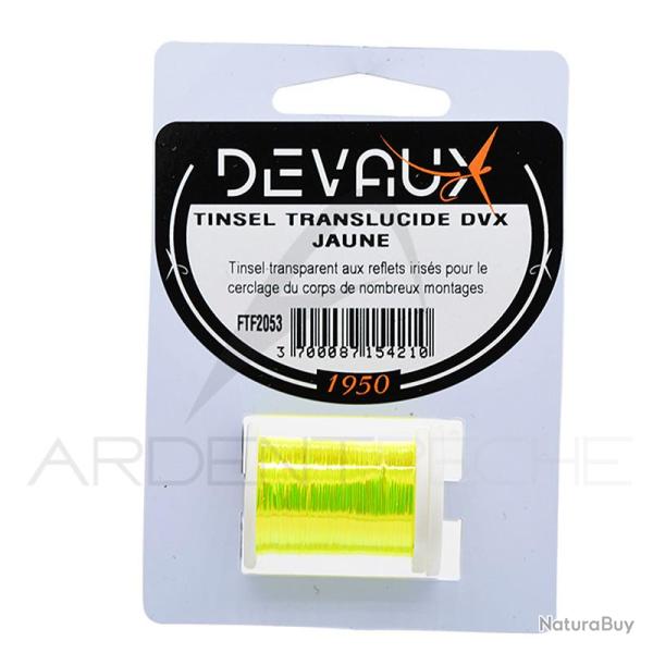 Tinsel translucide DEVAUX Jaune