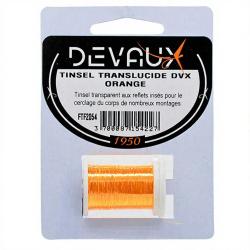 Tinsel translucide DEVAUX Orange