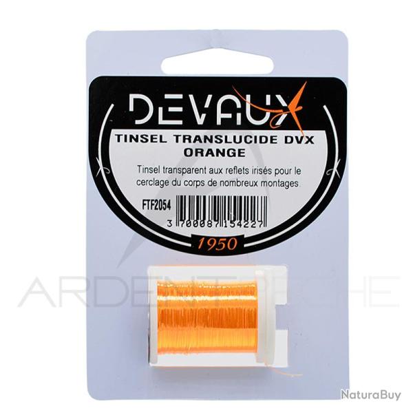 Tinsel translucide DEVAUX Orange