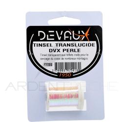 Tinsel translucide DEVAUX Perle