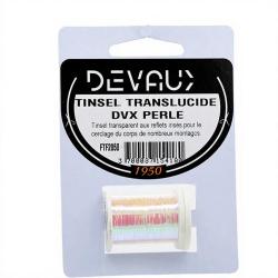 Tinsel translucide DEVAUX Perle
