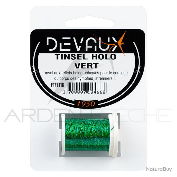 Tinsel holographique DEVAUX Holo Vert