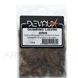 Dubbing DEVAUX li&egrave;vre gris