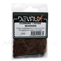 Dubbing DEVAUX li&egrave;vre Marron