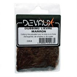 Dubbing DEVAUX li&egrave;vre Marron
