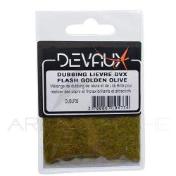 Dubbing DEVAUX li&egrave;vre flash Golden Olive