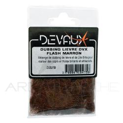 Dubbing DEVAUX li&egrave;vre flash Marron
