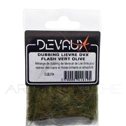 Dubbing DEVAUX li&egrave;vre flash Vert olive
