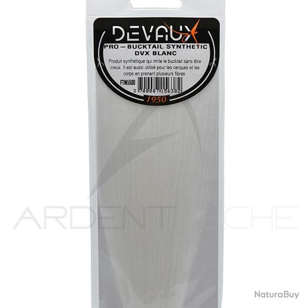 Pro bucktail synth�tique DEVAUX Blanc