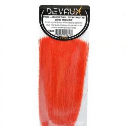 Pro bucktail synth&eacute;tique DEVAUX rouge
