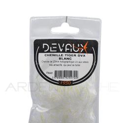 Chenille DEVAUX Tiger Blanc