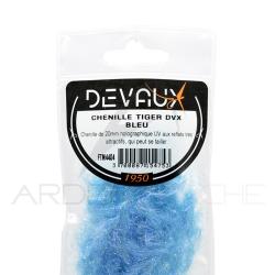 Chenille DEVAUX Tiger bleu
