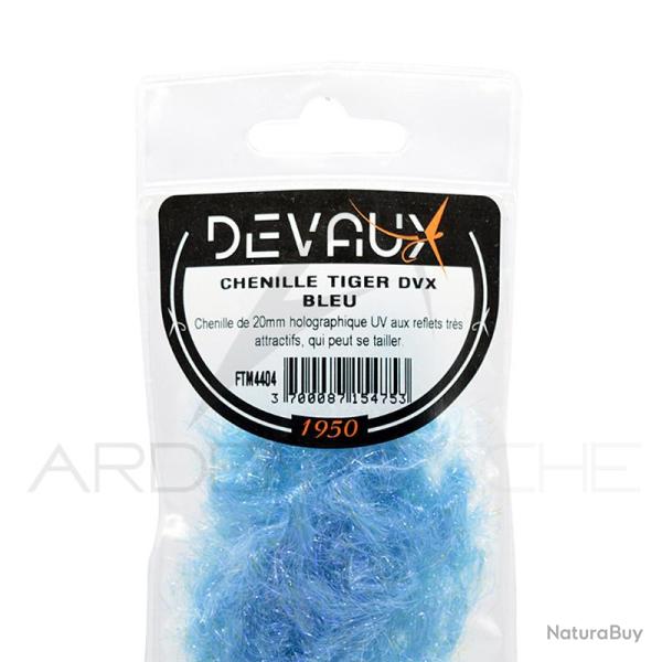 Chenille DEVAUX Tiger bleu