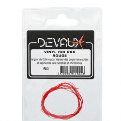 Vinyl Rib DEVAUX rouge