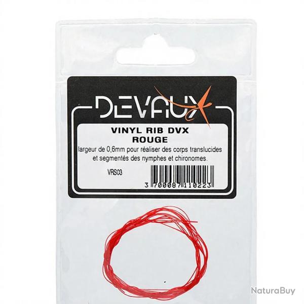 Vinyl Rib DEVAUX rouge
