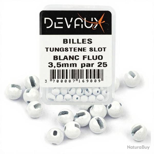 Bille Tungst�ne SLOT DEVAUX blanc fluo 4,6 mm
