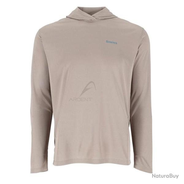 Tee shirt SIMMS Solarflex Hoody Artist Series Dolomite Trout XXL