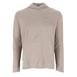 Tee shirt SIMMS Solarflex Hoody Artist Series Dolomite Trout 3XL