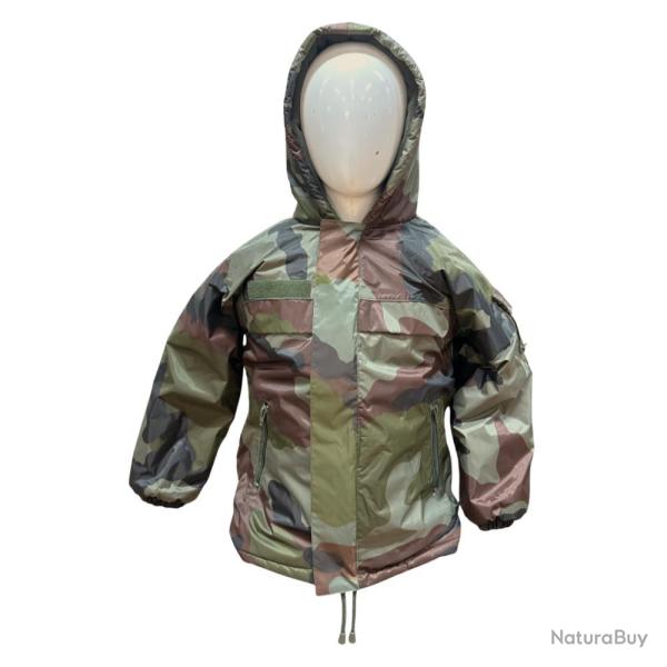 COUPE VENT FOURRE ENFANT CAMO