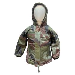 COUPE VENT FOURRE ENFANT CAMO - 6 ANS - 