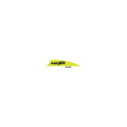 Plumes WAV 2.0 pouces AAE Arizona Jaune x 50
