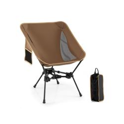 Chaise de camping pliable 51 x 54 x 66 cm charge 150 kg design ergonomique portable en alliage d'al
