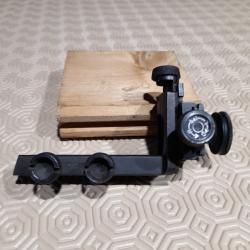 DIOPTRE WALTHER TOUT ACIER POUR RAIL DE 11 MM