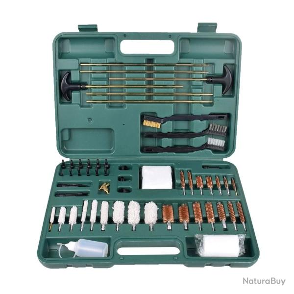 Kit de Nettoyage 58 Pi�ces Professionnel Universel Complet Fusil Pistolet Revolver LIVRAISON GRATUIT