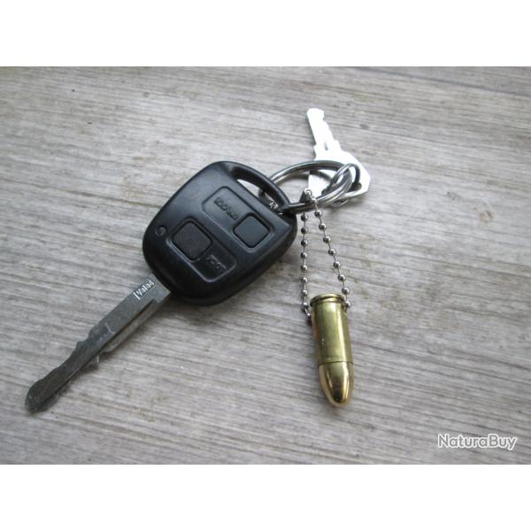 .Lot 3 portes clef Balle 9mm Winchester (i5)