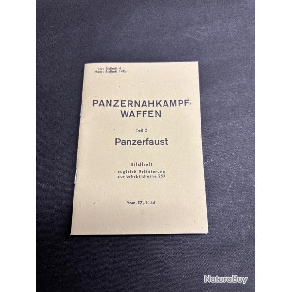 livret instruction panzerfaust