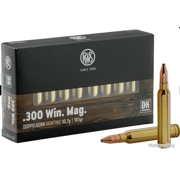 rws 300 win mag dk 165 grains 10,7 gr