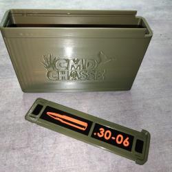 Boite de rangement balle .30-06 mod&egrave;le 20 balles